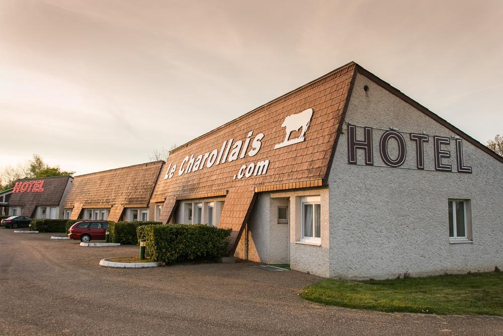 Le Charollais Motel Restaurant Contact-Hotel Vitry-en-Charollais Exterior photo